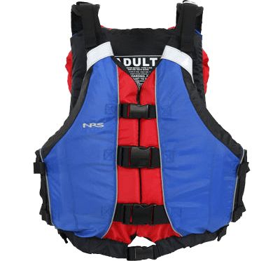 Red and Blue Life Vest for Adult