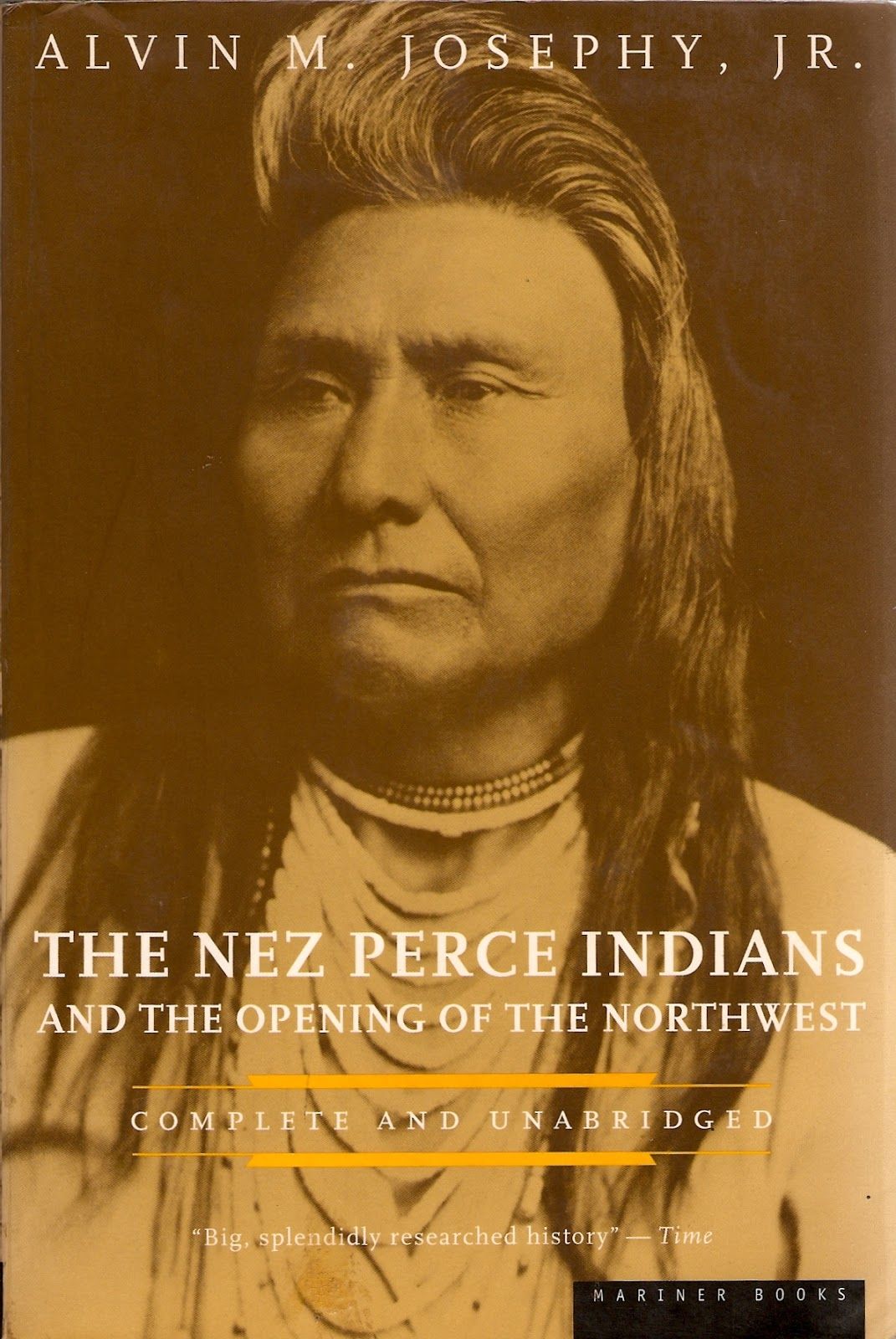 A book titled the nez perce indians and the opening of the northwest