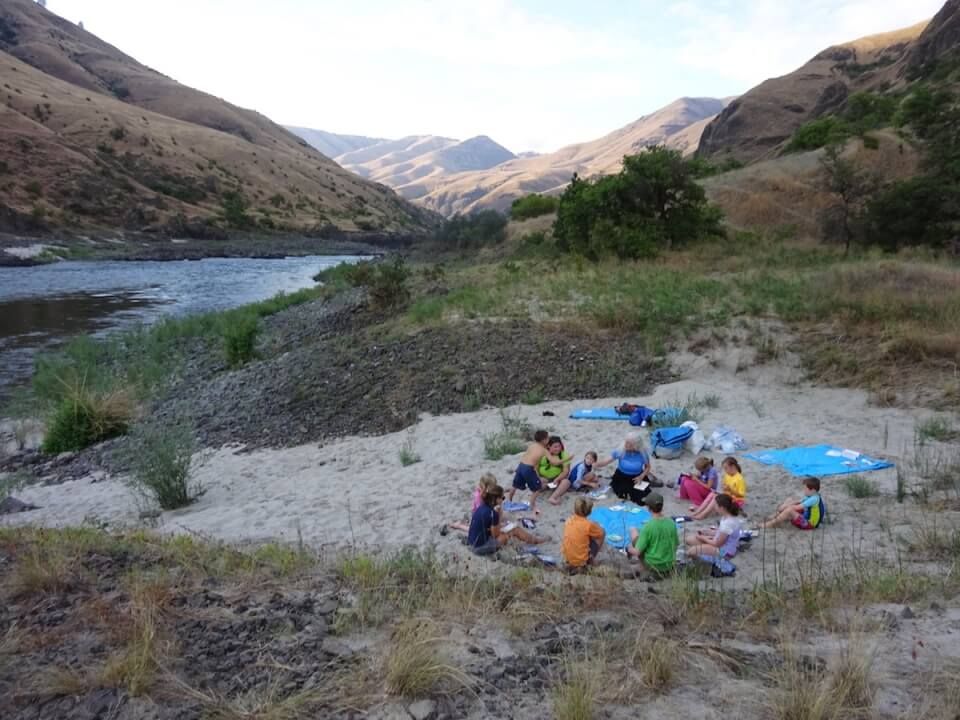 Family vacation in Idaho