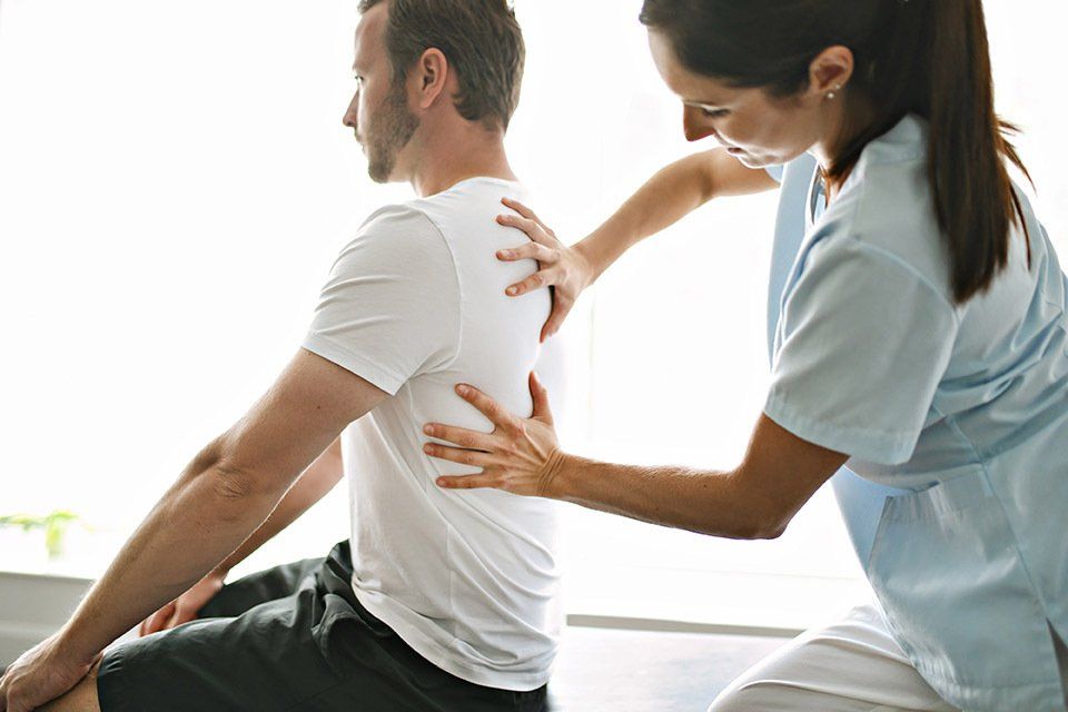 seduta di fisioterapia