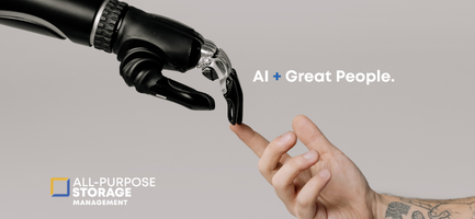 An image depicting a robot and human hand touching.