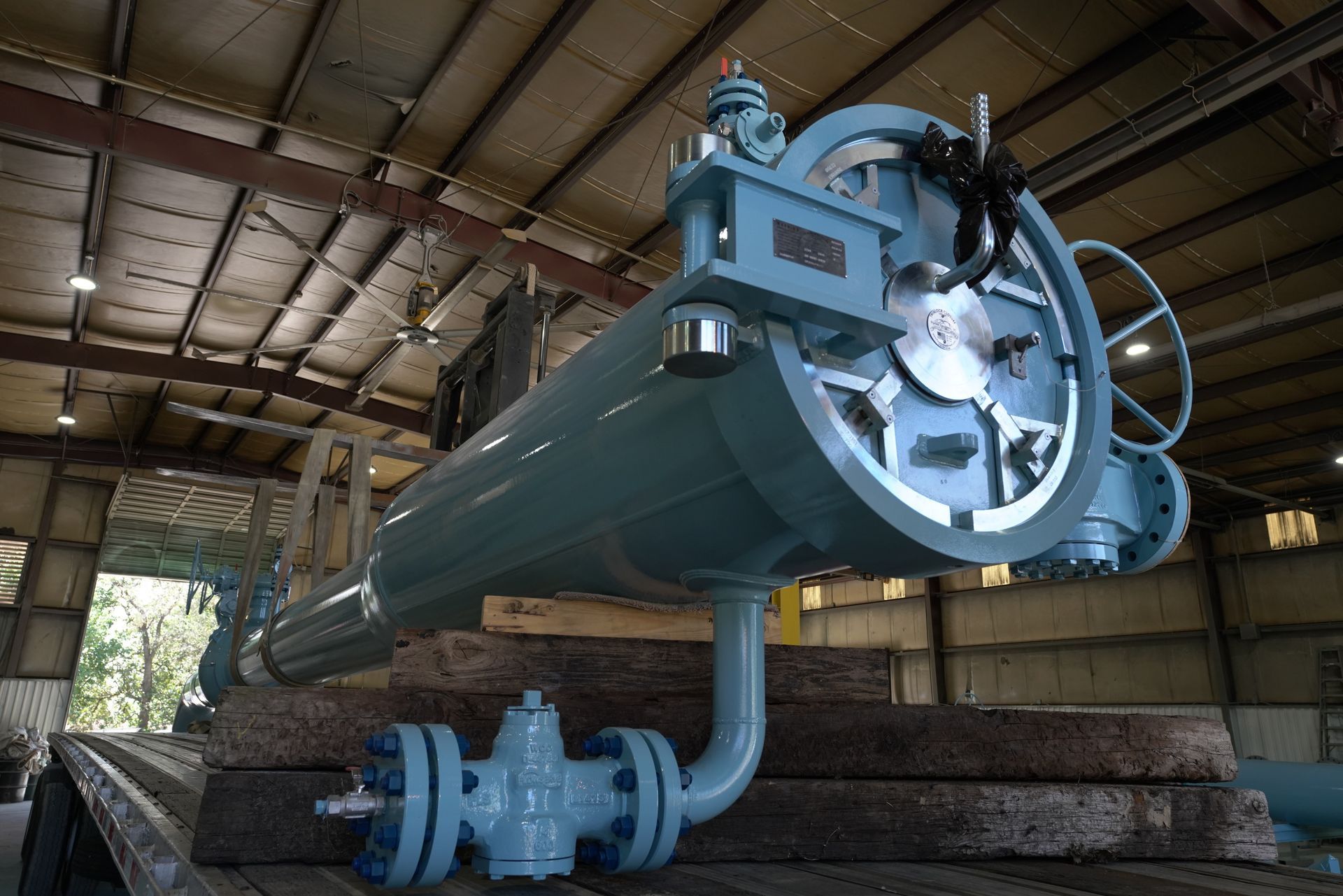 industrial coating shop in Oklahoma