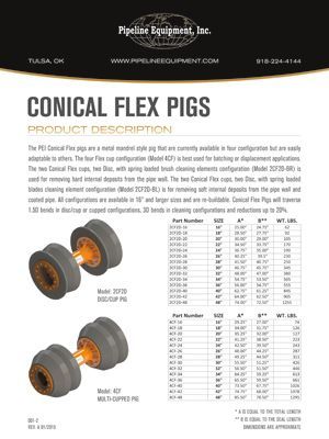 Brochures and Data Sheets | Pipeline Equipment | Inc.