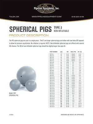 Brochures and Data Sheets | Pipeline Equipment | Inc.