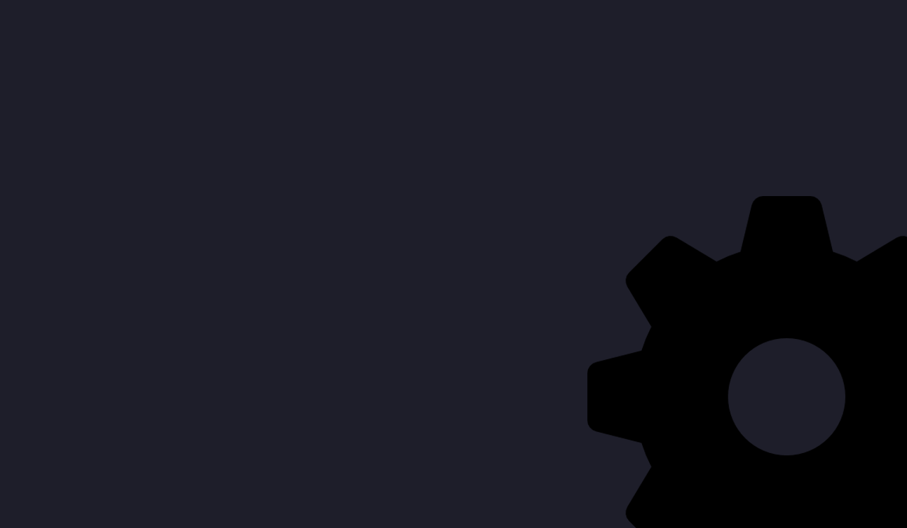 Setting Gear Icon