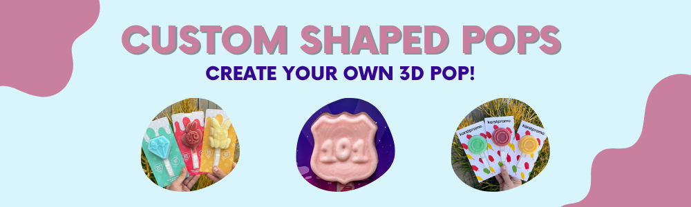 Custom shaped pops create your own 3d pop Custom shaped pops create your own 3d pop