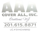 AAA Cover All, Inc. logo with three silver 