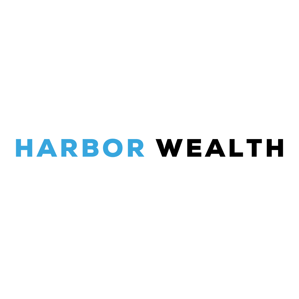 Logo for Harbor Wealth, featuring the words
