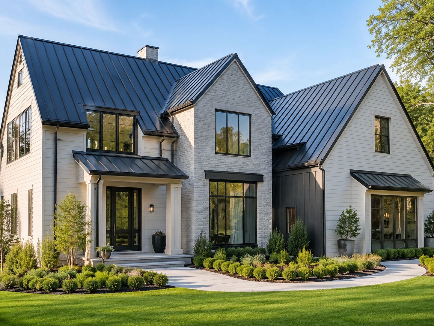 metal roofing option for residential roof replacement