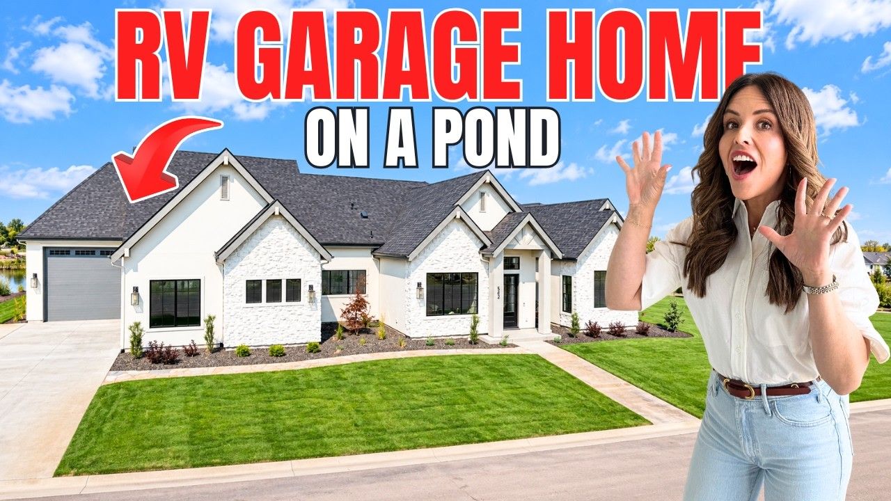 Tour This Massive New Home with RV Garage Near the Boise River in Middleton, Idaho
