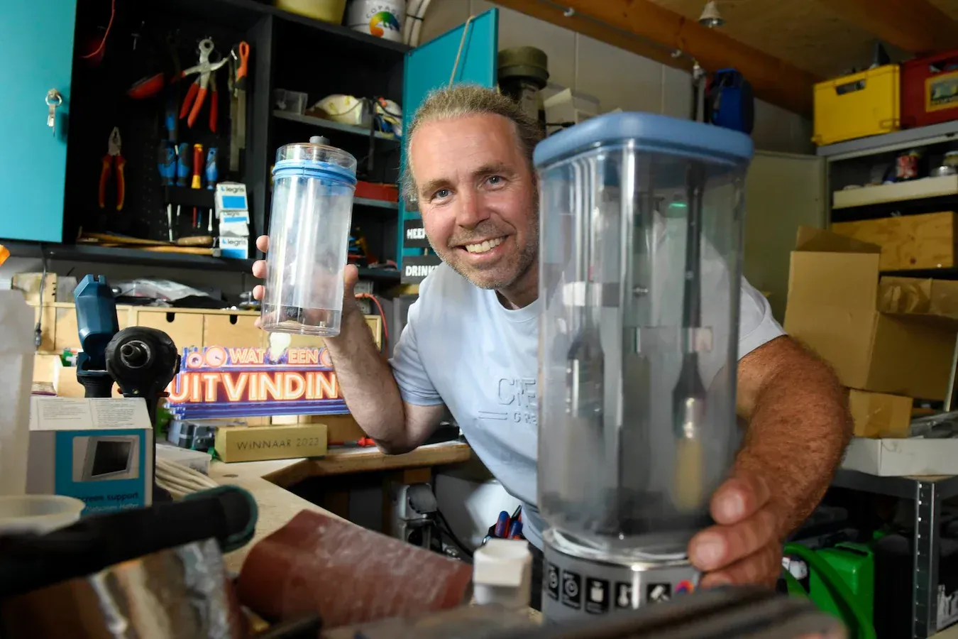 Artikel Brabants Dagblad - uitvinding Wim is straks te koop bij ActionDeze uitvinding van Wim is straks te koop bij Action
