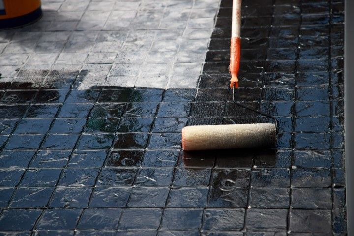 An image of Stamped Concrete and Driveways Services in Hammond IN