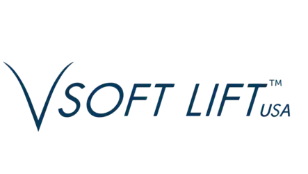 VSoft Lift USA logo in blue italic text on a white background
