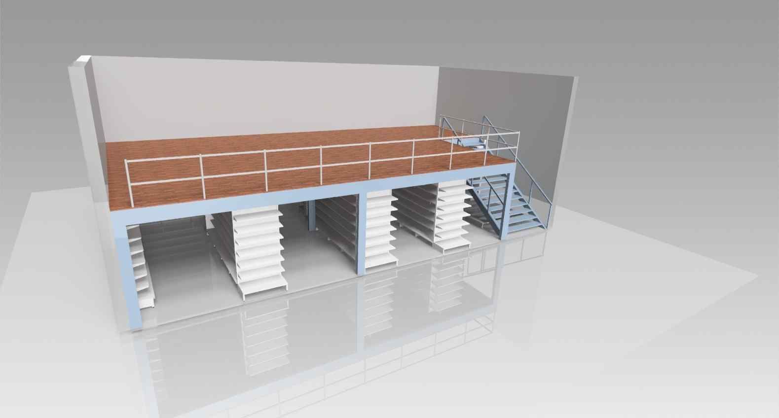 mezzanine steel flooring - Storequip