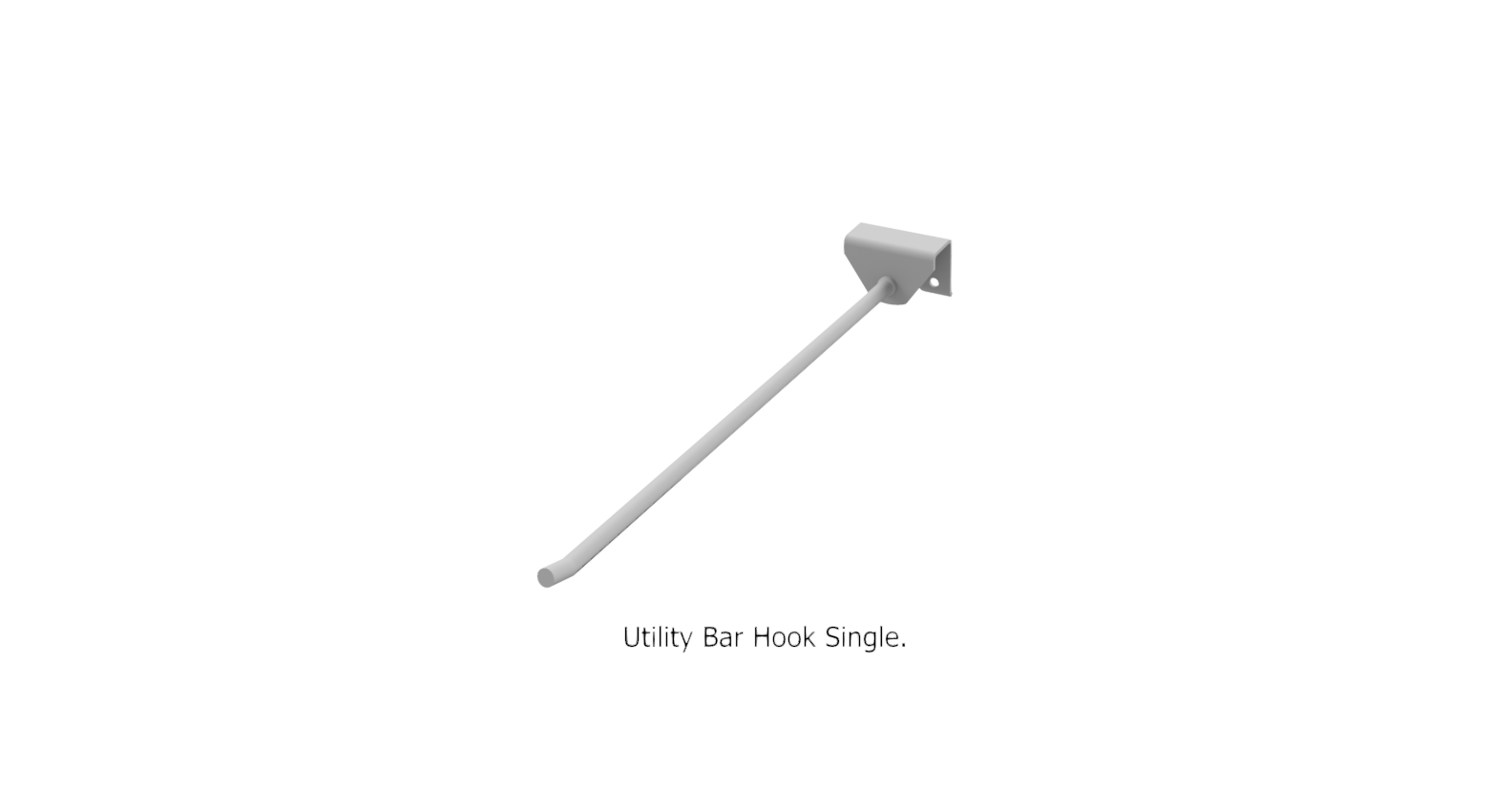 Utility Bar Hook Single