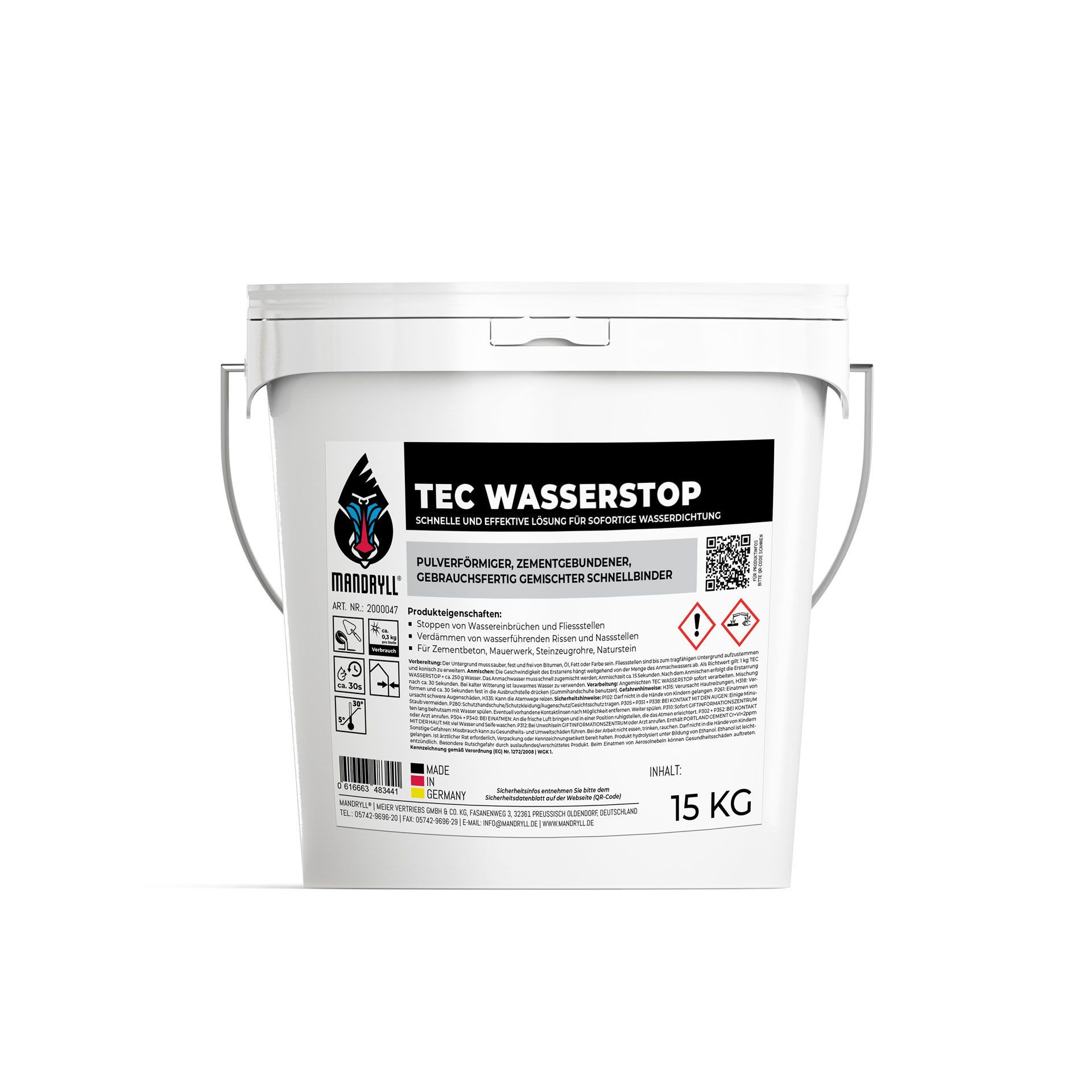 MANDRYLL TEC Wasserstop