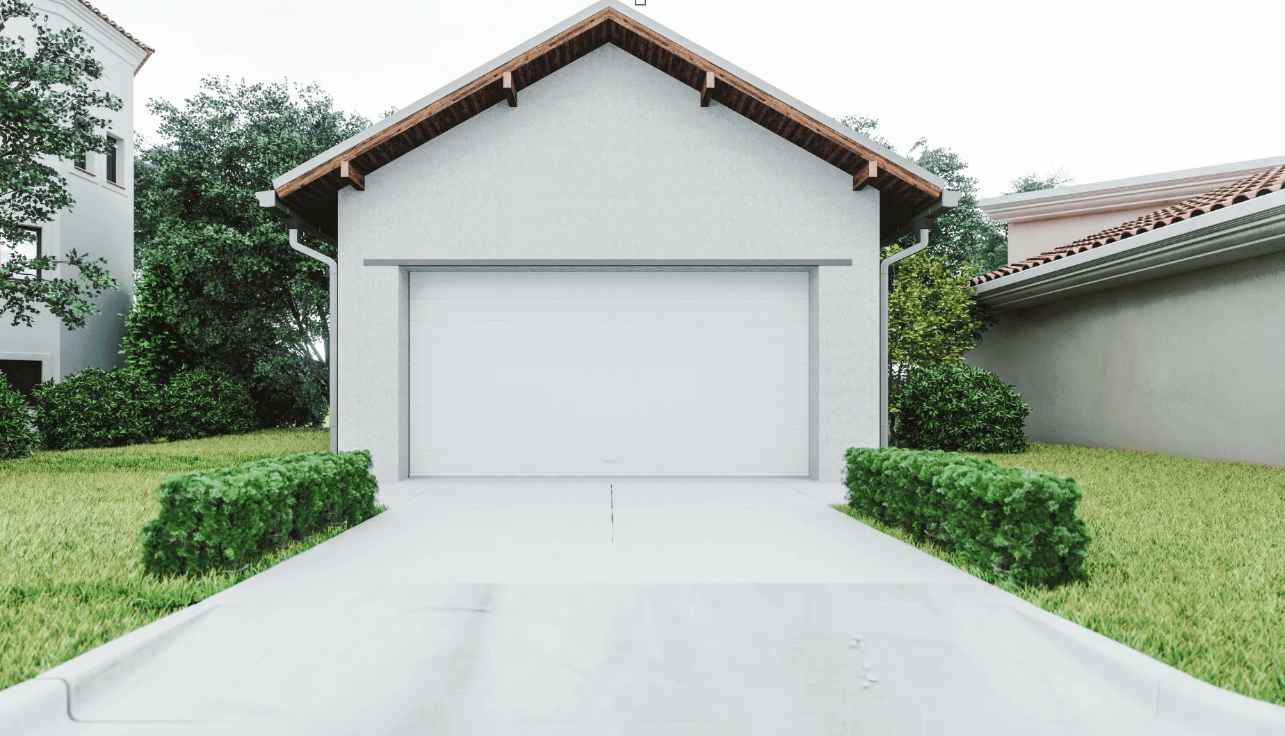 concrete driveway installation located in Hamilton, OH
