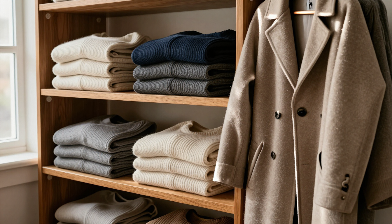 Cómo conservar prendas de invierno: abrigos y sweaters bien guardados
