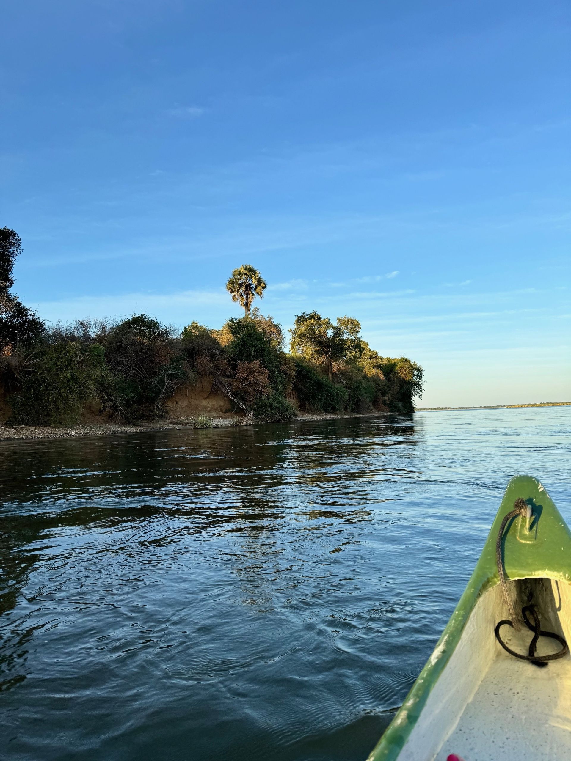 Canoeing on the Zambezi
