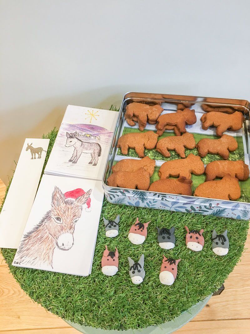 Baking donkey and horse shaped biscuits can raise money for the Isle of Wight Donkey Sanctuary