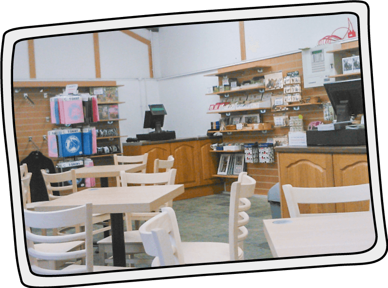 First shop and cafe opened in 2017 The Isle of Wight Donkey Sanctuary's first shop and cafe built in the year 2017