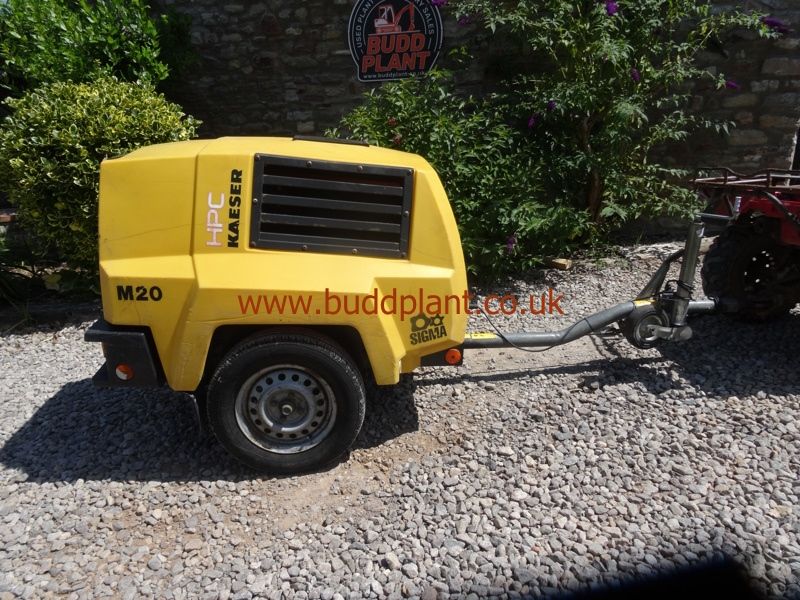 KAESER M20PE  ROAD TOW COMPRESSOR