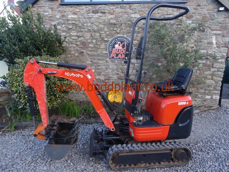 KUBOTA K008-3 MICRO DIGGER