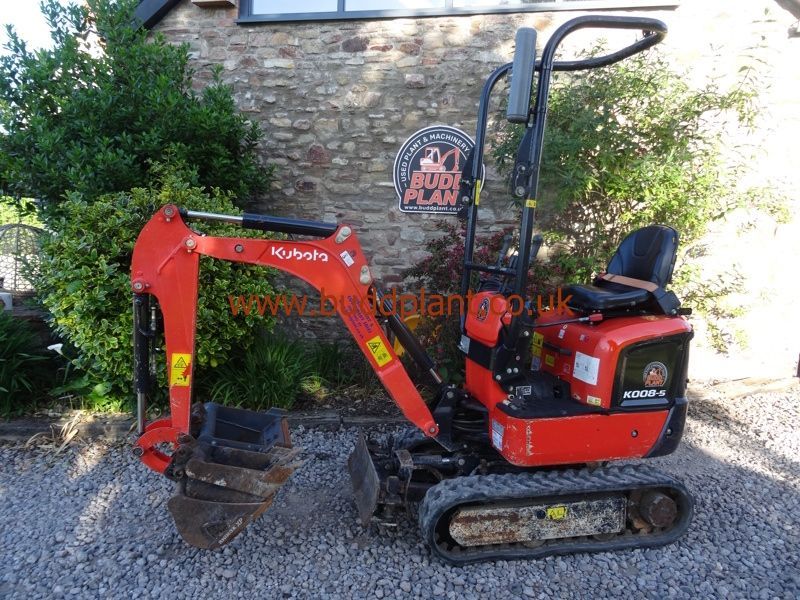 Kubota K008-5 micro digger