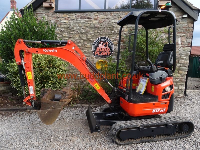 KUBOTA U17-3A MINI DIGGER