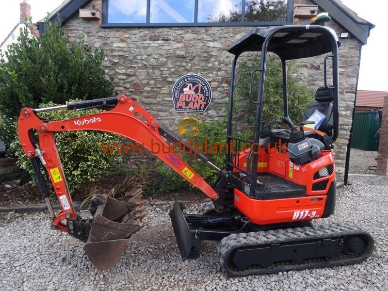 KUBOTA U17-3A MINI DIGGER