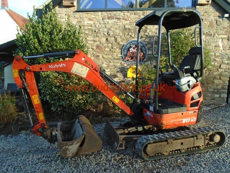 KUBOTA U17-3A MINI DIGGER