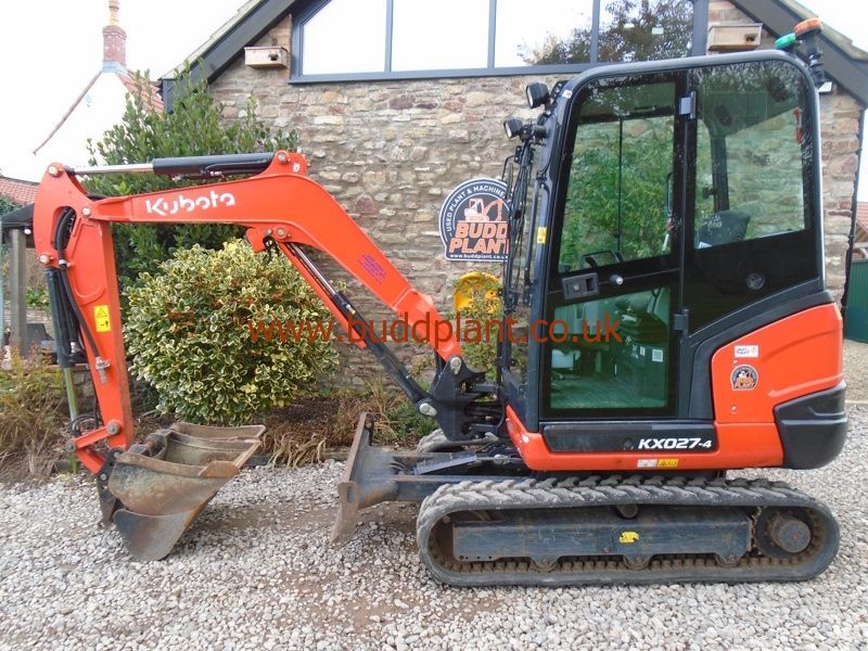 KUBOTA KX027-4 MINI DIGGER