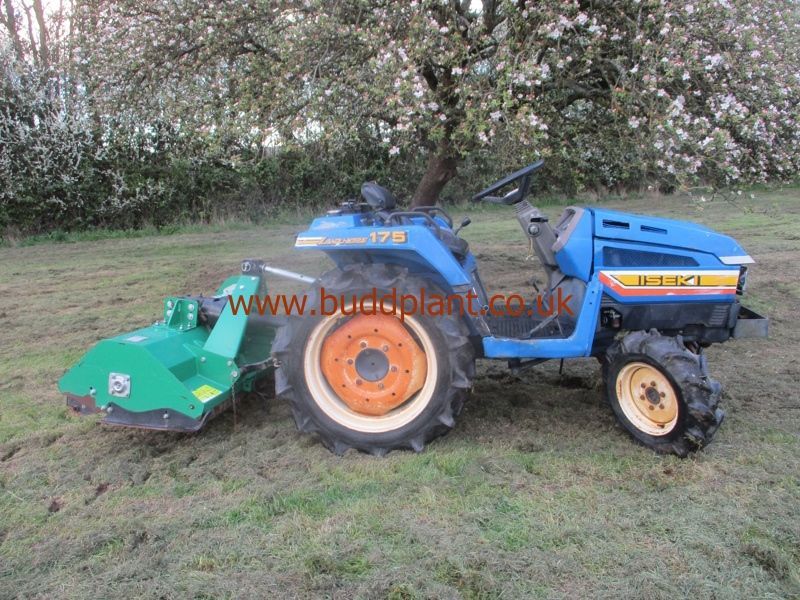 ISEKI LANDHOPE TU175 COMPACT TRACTOR WITH FLAIL