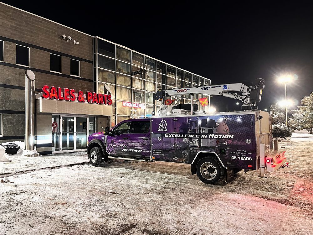 ROH service truck in parking lot