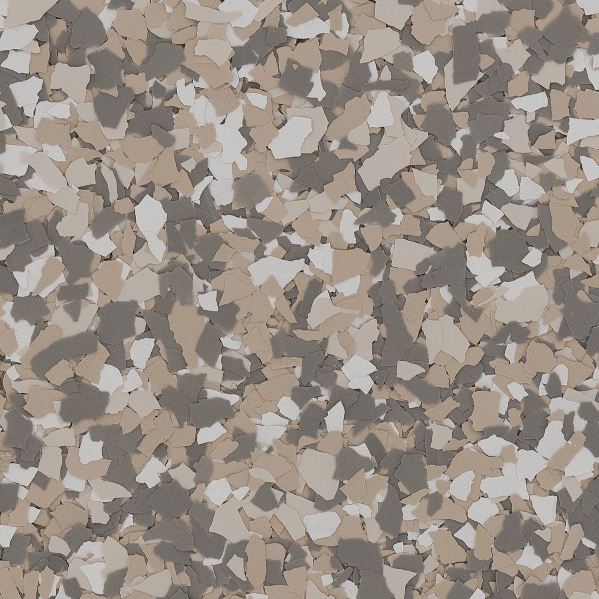 Beige, gray, and brown speckled terrazzo-like surface pattern
