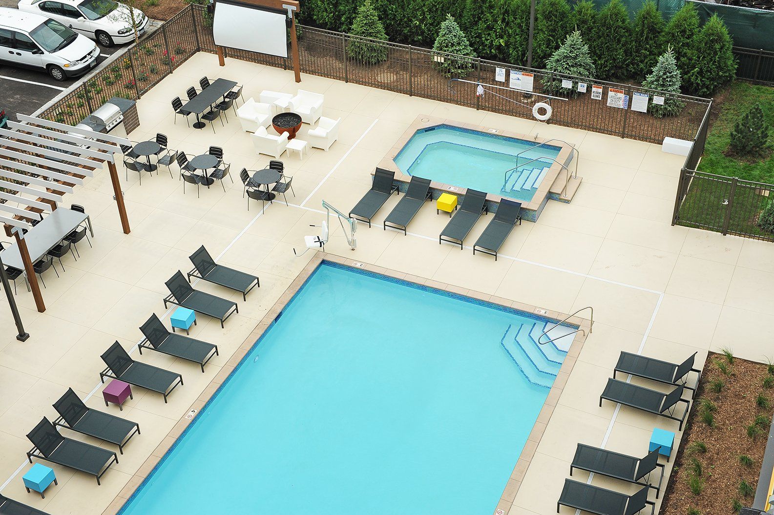 pool area
