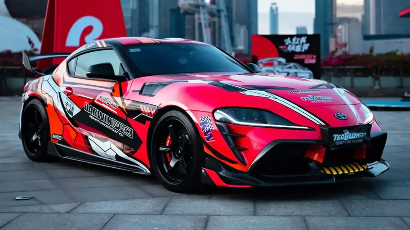 Toyota Supra Techwrap
