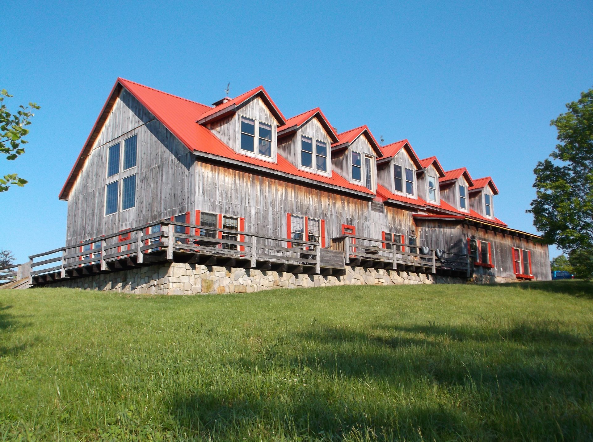The Bailey Home- a former dairy barn.
