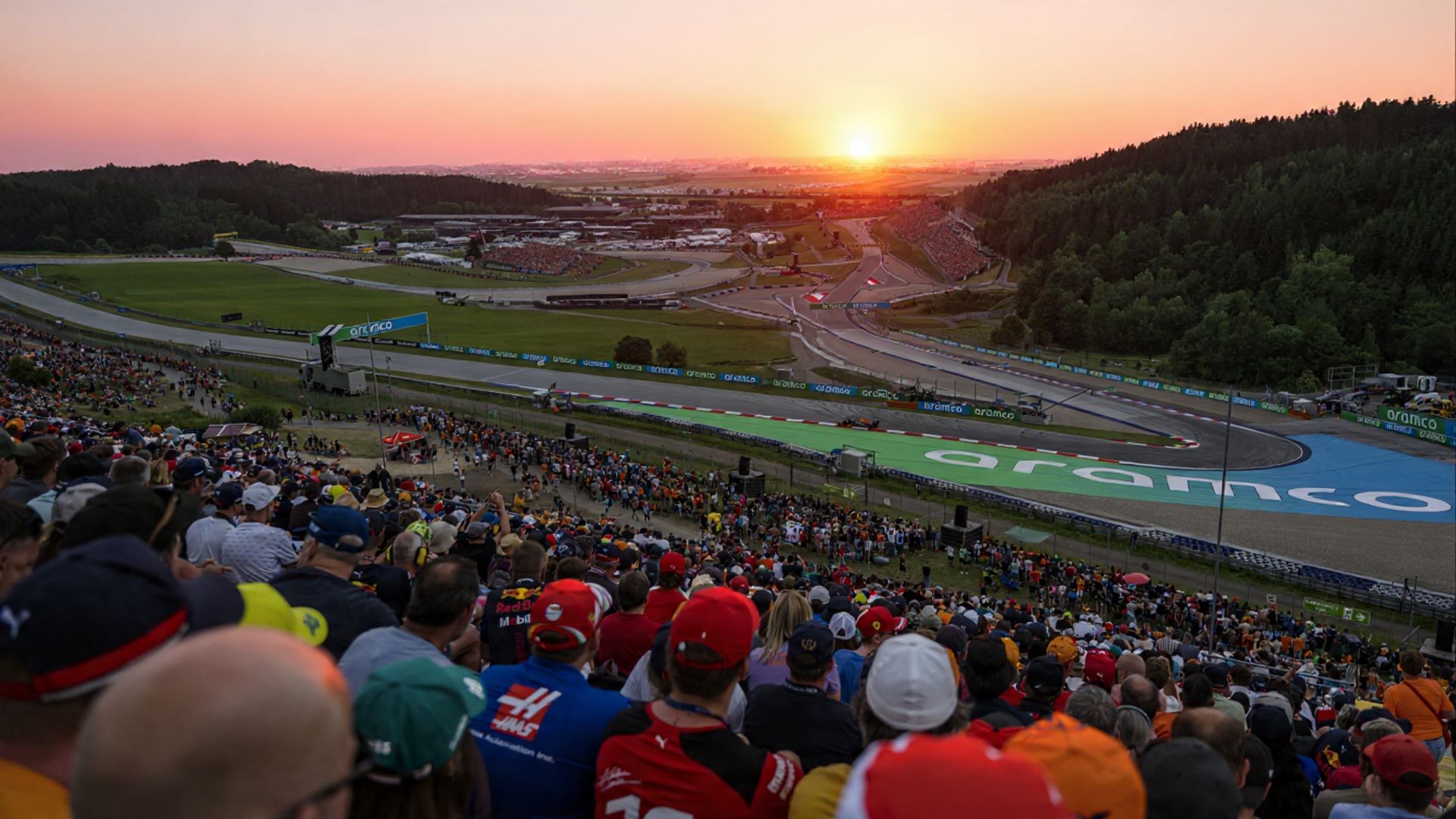a picture of the austrian track