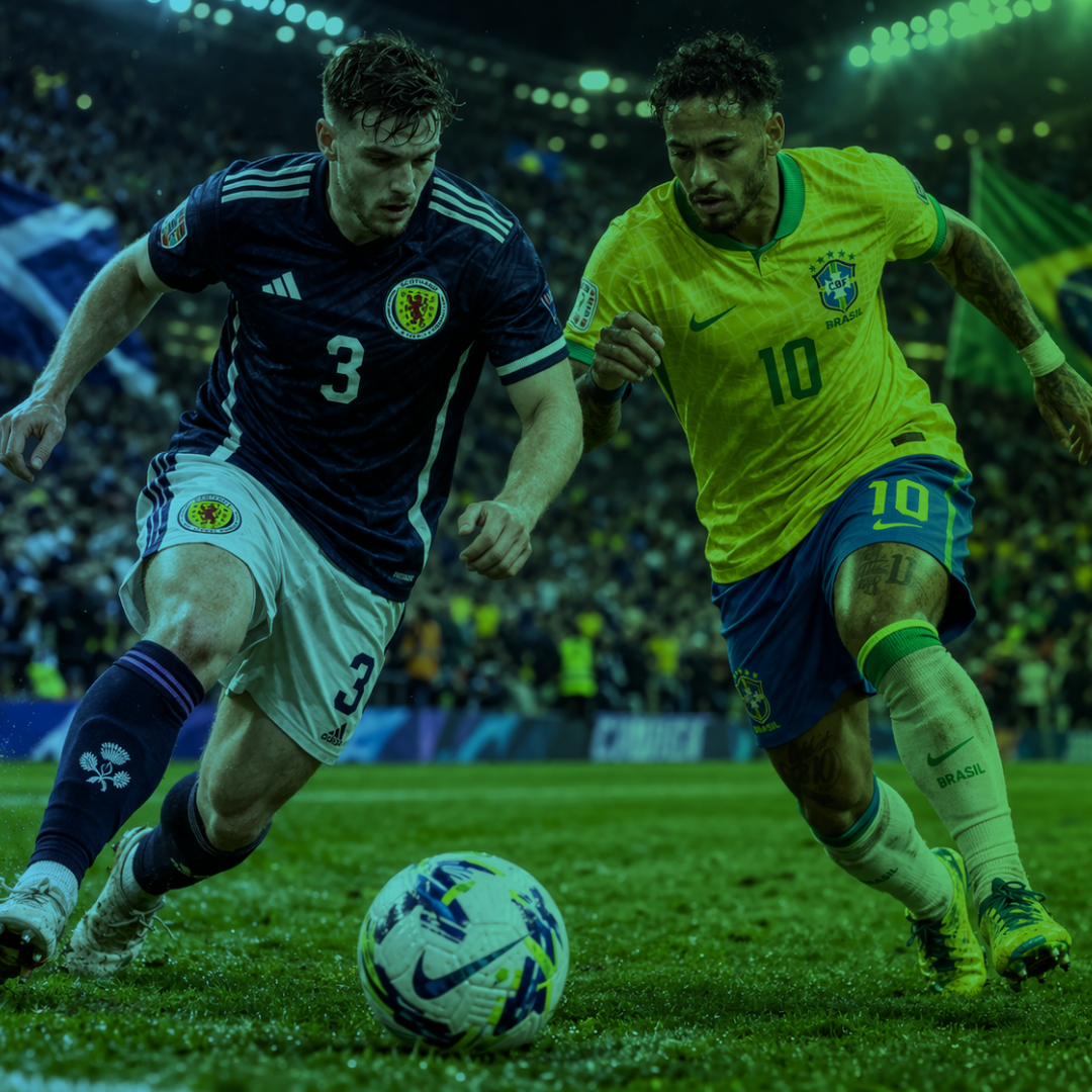 SCOTLAND v BRAZIL