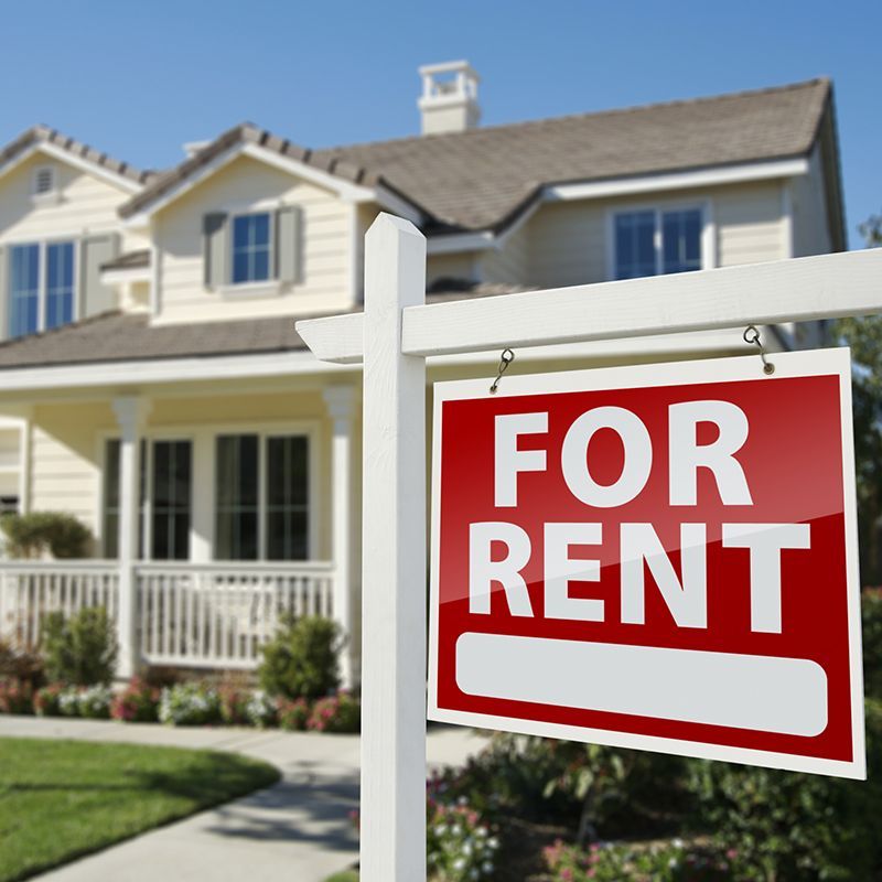 House With For Rent Signage House With For Rent Signage
