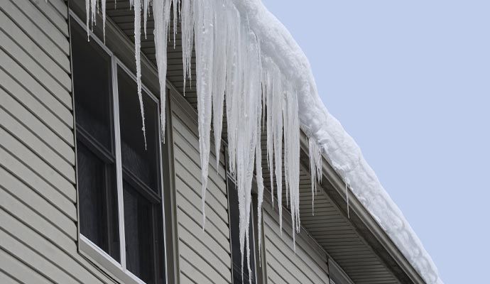 Heavy Snow & Ice Damage