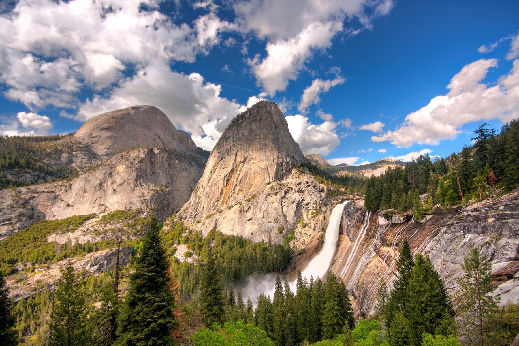 yosemite national park waterfall