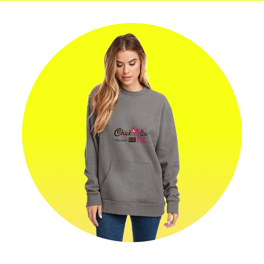 Crew Neck Pullover With Pockets
