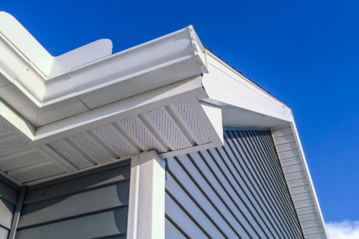 New Gutters installed in Schererville, Indiana