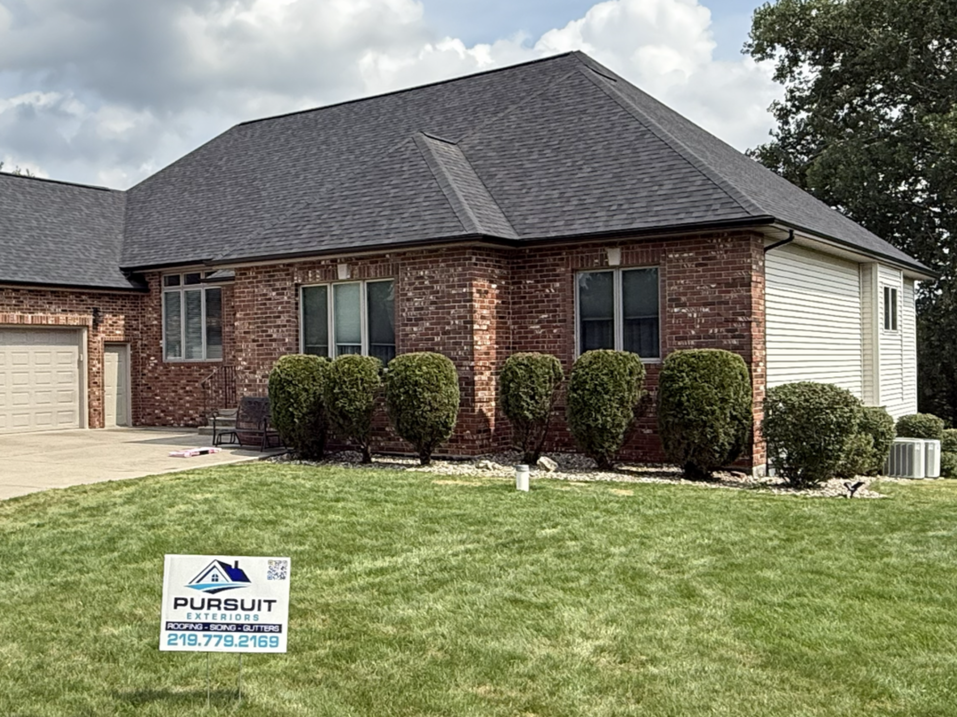 Roof being installed in Northwest Indiana