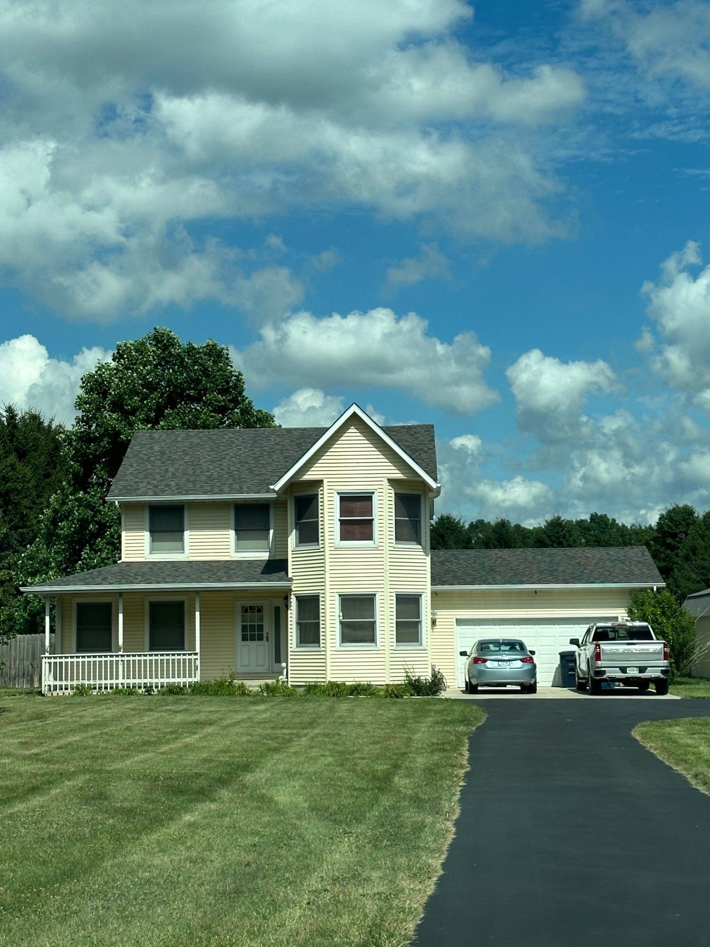 New Siding on Home
