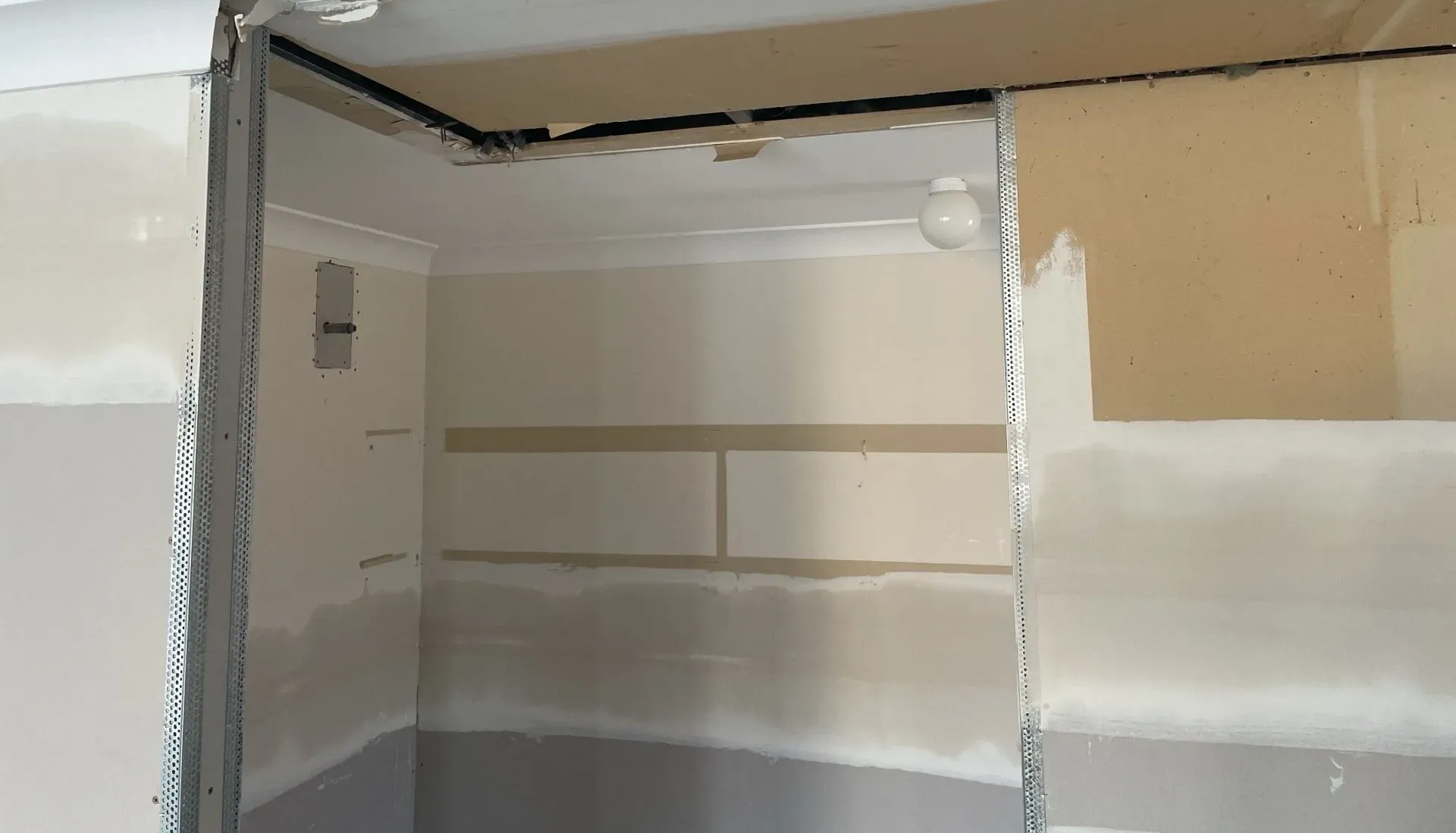 Interior View of A Room Under Construction — Completely Plastered North Coast in Casino, NSW