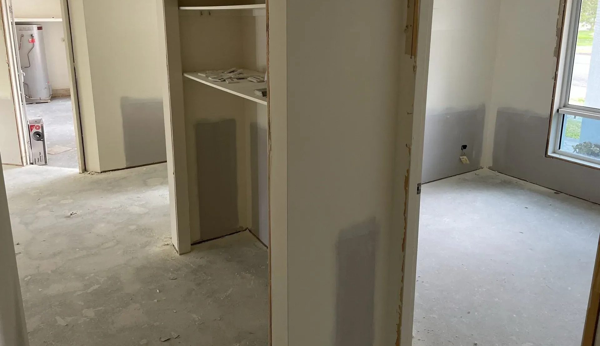 Interior View of A Building Under Construction — Completely Plastered North Coast in Lismore, NSW