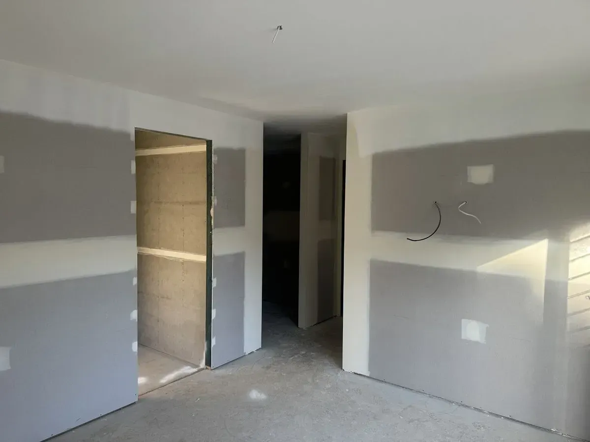 Interior Room Under Construction with Drywall and Door Frames — Completely Plastered North Coast in Goonellabah, NSW